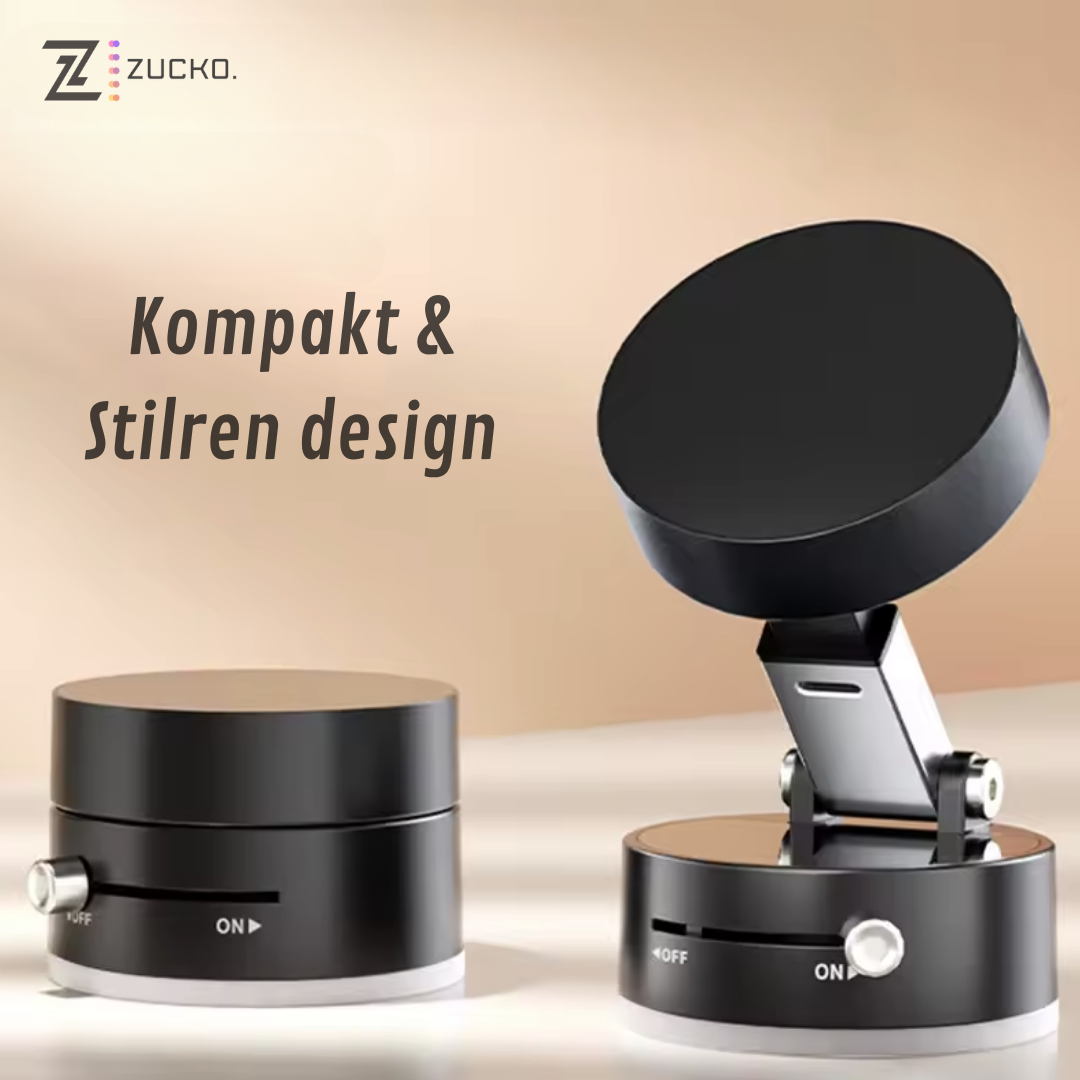 Zucko™ – Magnetisk mobilhållare med vakuumkraft