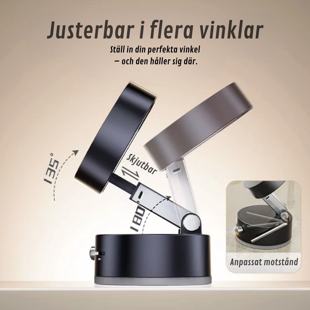Zucko™ – Magnetisk mobilhållare med vakuumkraft