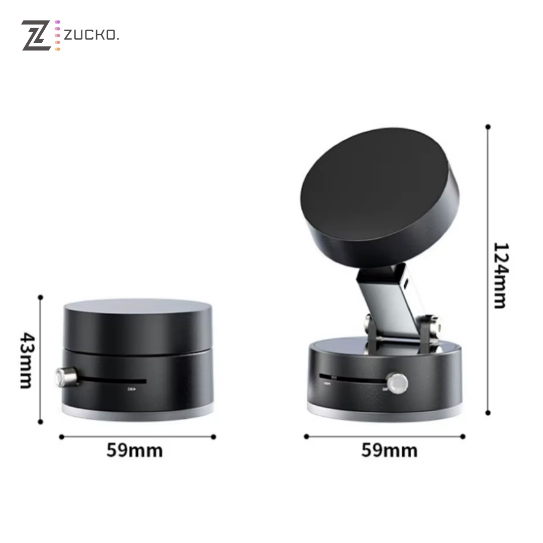 Zucko™ – Magnetisk mobilhållare med vakuumkraft
