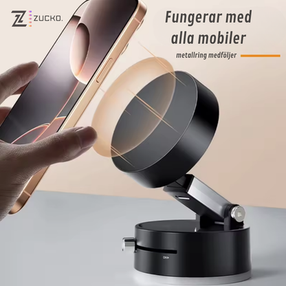 Zucko™ – Magnetisk mobilhållare med vakuumkraft